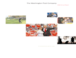The Washington Post Company 2000 Annual Report