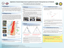 Application of Natural Isotope Tracers to Geothermal Research in The