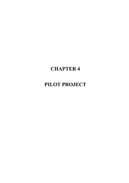 Chapter 4 Pilot Project