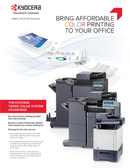 Learn More About Our Tiered Color Printing