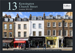 Kensington Church Street 13 London W8 4LF