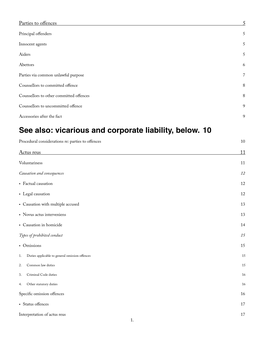 Vicarious and Corporate Liability, Below.10
