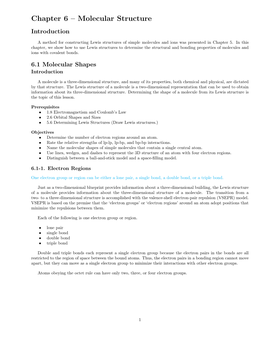 Molecular Structure Introduction