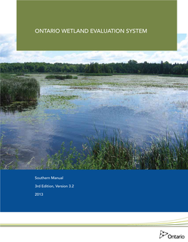 Ontario Wetland Evaluation System