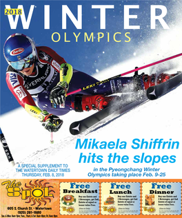 Mikaela Shiffrin Hits the Slopes