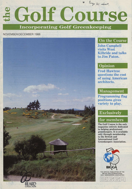 On the Course Opinion Management Exclusively for Members