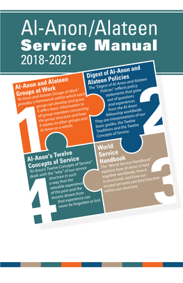 Al-Anon/Alateen Service Manual 2018-2021