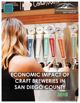 Economic Impact of Craft Breweries in San Diego County 2018