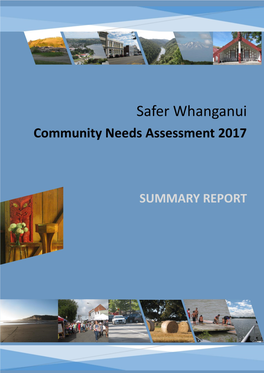 Safer Whanganui Community Needs Assessment 2017: Summary Report | 0