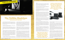 The Tefillin Shadchan and Tefillin