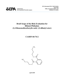 Dibutyl Phthalate (1,2-Benzenedicarboxylic Acid, 1,2-Dibutyl Ester)