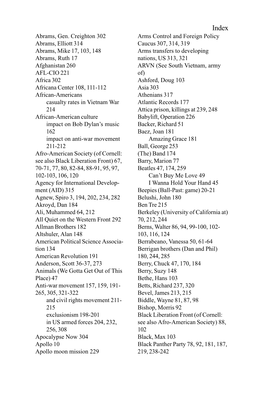 Abrams, Gen. Creighton 302 Abrams, Elliott 314 Abrams, Mike 17, 103