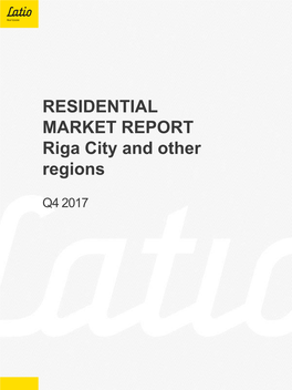 Residential Housing Market Report