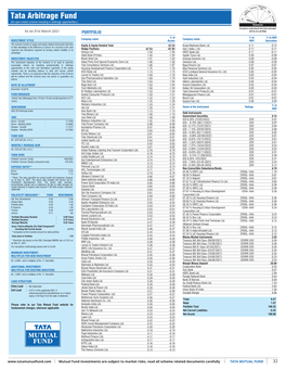 Inner 32 Arbitrage Fund