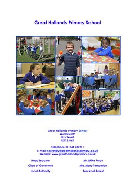 Great Hollands Primary School