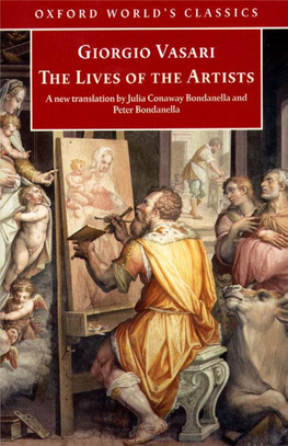 Vasari. Preface to Part Three of the Lives of the Artists