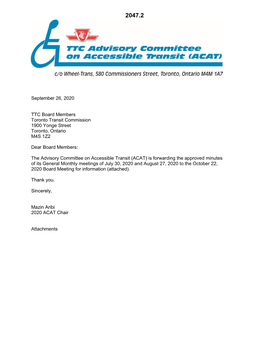 Approved Minutes of the Advisory Committee on Accessible