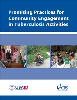 Promising Practices for Community Engagement in Tuberculosis Activities
