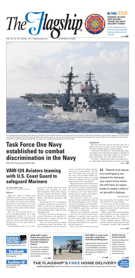 Task Force One Navy Established to Combat Discrimination in the Navy