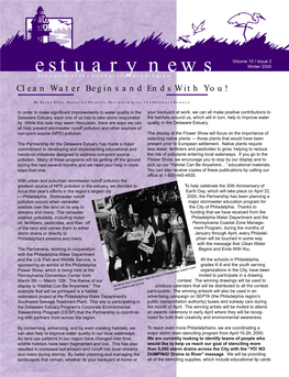 Winter 2000 Newsletter of the Delaware Estuary Program