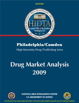Philadelphia/Camden High Intensity Drug Trafficking Area Drug Market