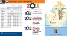 (Marseille) > Gap > Barcelonnette