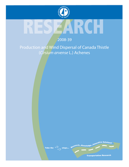 Production and Wind Dispersal of Canada Thistle (Cirsium Arvense L.) Achenes