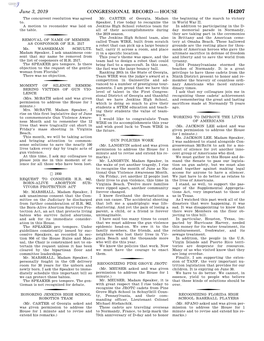 Congressional Record—House H4207