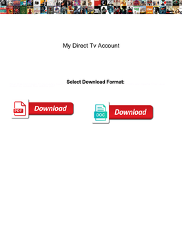 My Direct Tv Account