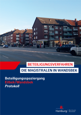 Beteiligungsverfahren Die Magistralen in Wandsbek