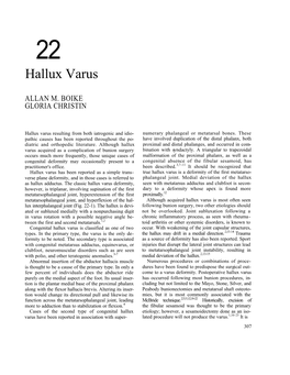 HV Chapter 22-Hallux Varus