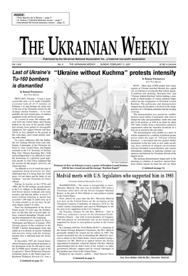 The Ukrainian Weekly 2001, No.6