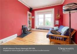 48 (3F1) Montrose Terrace, Edinburgh, EH7