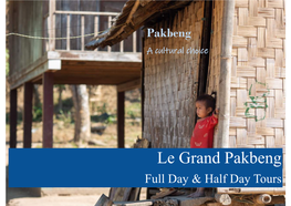Le Grand Pakbeng Tour Brochure