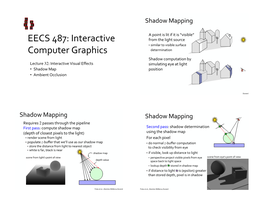 Shadow Map and Ambient Occlusion