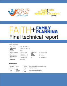 Final Technical Report