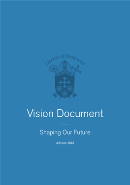 Diocese of Brentwood Vision Document 1