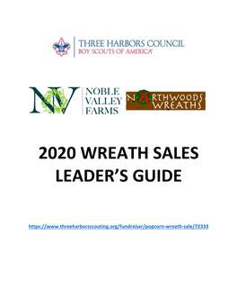 2020 Wreath Sales Leader's Guide