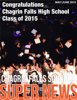 Congratulations Chagrin Falls High School Class of 2015