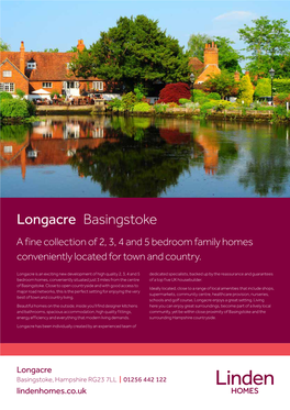 Longacre Basingstoke a Fine Collection of 2, 3, 4 and 5 Bedroom Family Homes Conveniently Located for Town and Country