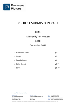 Project Submission Pack