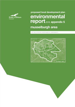 Environmental Report 2016 Appendix 5 Musselburgh Area