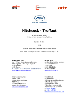 Hitchcock – Truffaut