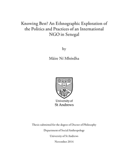 Máire Ní Mhórdha Phd Thesis