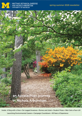 An Appalachian Journey in Nichols Arboretum
