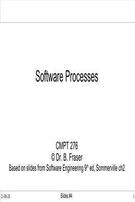 Software Processes