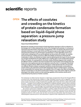 The Effects of Cosolutes and Crowding on the Kinetics of Protein
