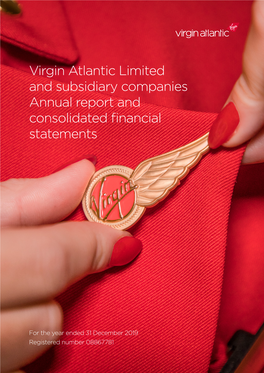 Virgin Atlantic Limited and Subsidiary Companies Annual Report and Consolidated Financial Statements
