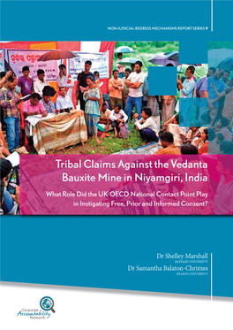 Tribal Claims Against the Vedanta Bauxite Mine in Niyamgiri, India.Pdf