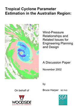 Tropical Cyclone Parameter Estimation in the Australian Region